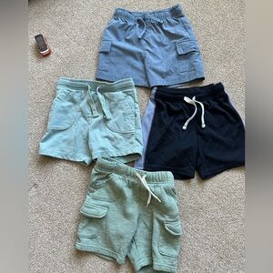 Gently worn 3T shorts . Carters , old navy, C&C California.